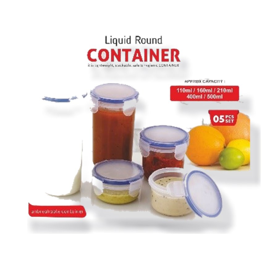 Liquid Round Container 